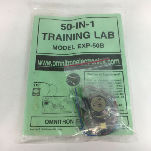 EXP-50B 50-In-1 Training Lab 50 Experiments - Breadboard + Parts + Manual