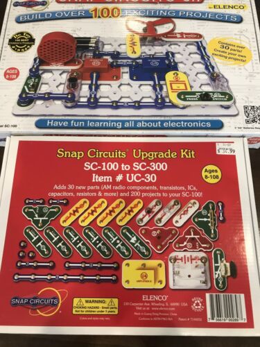 Snap Circuits Kits SC-100 & UC-30 EUC