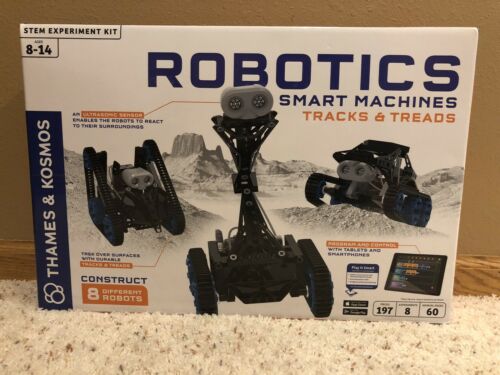 ROBOTICS SMART MACHINES TRACKS AND TREADS THAMES & KOSMOS STEM KIT AGES 8 - 14