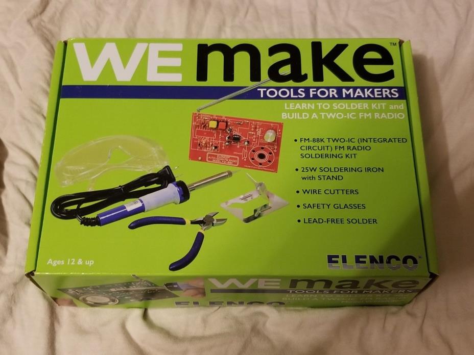 WEmake FM Radio Soldering Kit with Tools