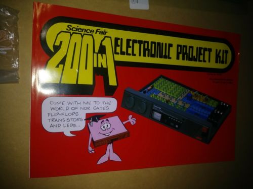 Science Fair Exploring Electronics Lab 200 in One Project Kit 28-265 Radio Shack