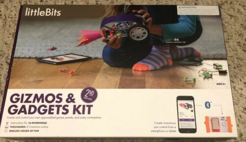 littleBits Gizmos & Gadgets Kit, 2nd Edition New Sealed Box Free Ship Stem Toy