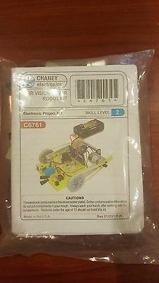 C-6761 IR VISION ROBOT DIY KIT (solder version) Ages 13+ Chaney Electronics