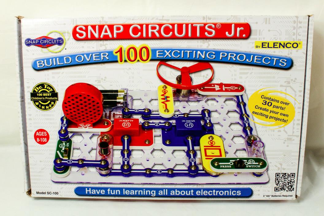 Snap Circuits Jr. SC-100 Electronics Discovery Kit Electricity Science