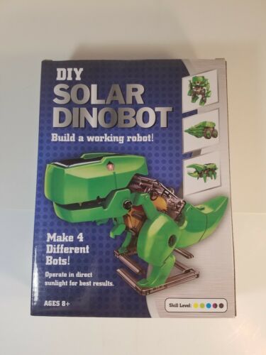 4 In 1 Solar Dinobot Educational Model Building Kits DIY