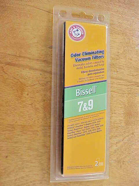 New Arm & Hammer Bissell Vacuum Filters 7 & 9 62646