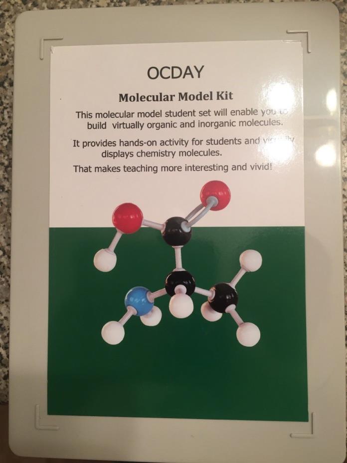 Molecular Model Kits 141 PCS OCDAY Organic and Inorganic Chemistry Student Set