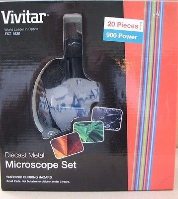 Vivitar Microscope Kit - Black VIV-MIC-1