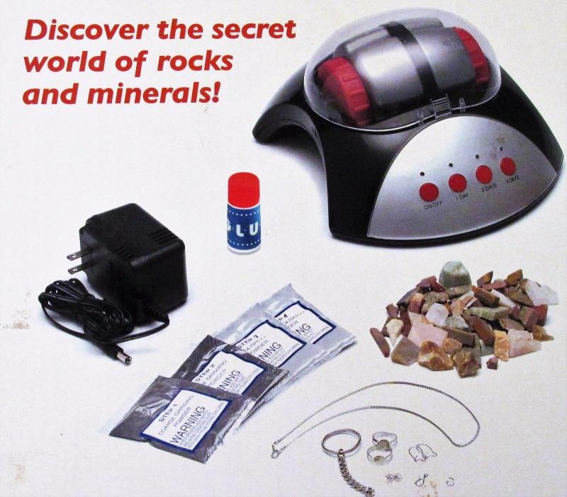 Science Tech Rock Tumbler for Ages 8+