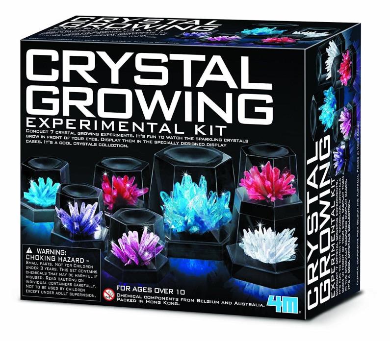Crystal Growing Kit Experiment Making Science Educational Toy Grow Your Own Kids
