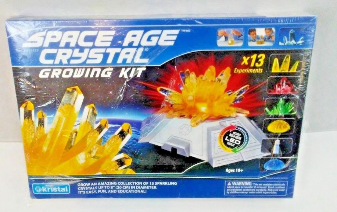 Deluxe Space Age 13 Crystal Growing Kit, by Kristal Educational