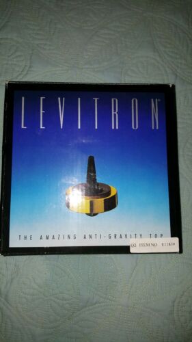 ASTOUNDING LEVITRON Mind-bending Anti-Gravity Top Unique Fun Magnetic Sciencep