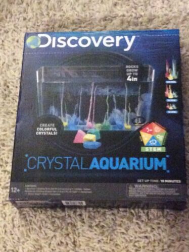 Discovery CRYSTAL AQUARIUM create colorful crystals