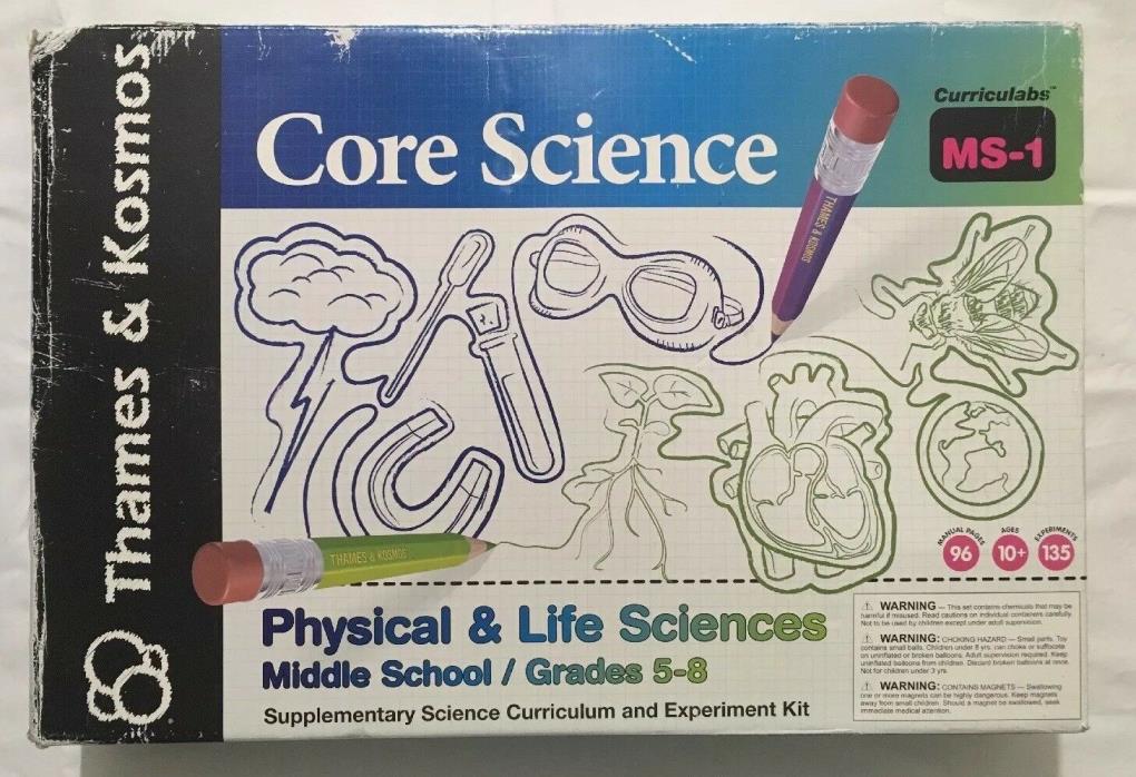 Thames & Kosmos Core Science Physical & Life Sciences MS-1 Curriculabs NIB