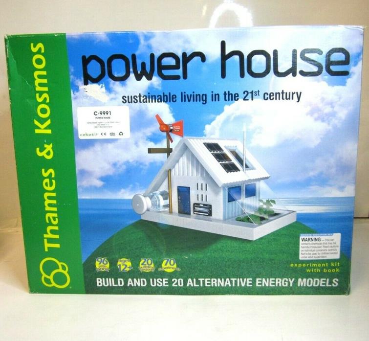 Thames & Kosmos (C-9991) Power House Educational Alternative Energy Model Kit