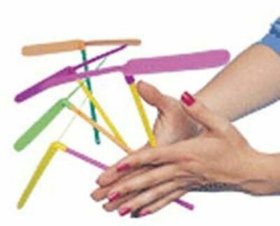 2 Each Flying Propeller, Flying Dragonfly Cool Science Discovery Toy No Tax!!