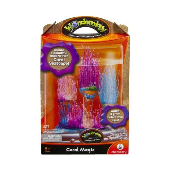 Wonderology – Science Kit – Coral Magic  Packaging may vary