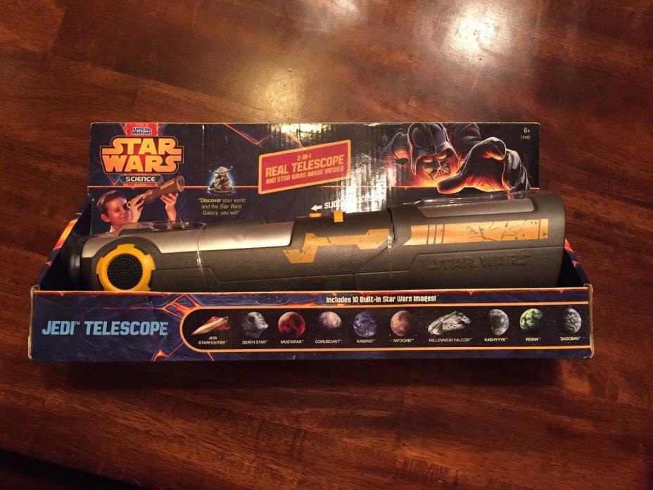 Uncle Milton Star Wars Science Jedi 2 In 1 Telescope NEW