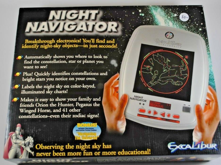 EXCALIBUR Night Navigator -Identify Stars, Planets and Constellations