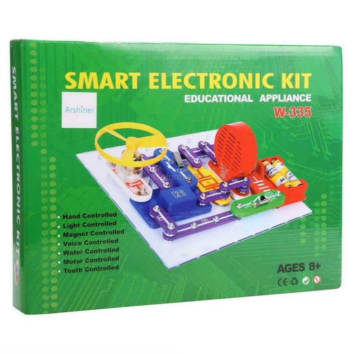Arshiner W-335 DIY Circuits Smart Electronic Discovery Kit Educational GFEQ 01