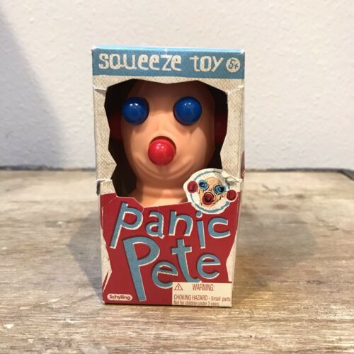 NEW IN BOX CLASSIC PANIC PETE SQUEEZE TOY STRESS RELIEF SENSORY SCHYLLING  DOLL