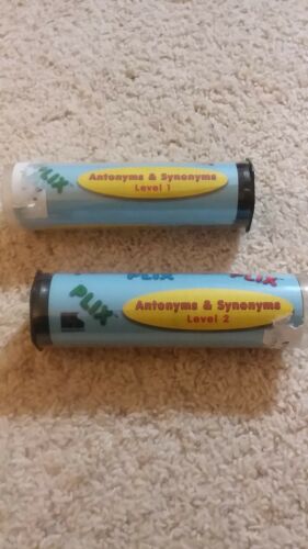 Lingui Systems PLIX Antonyms & Synonyms Level I & II  Speech Therapy Game Tubes