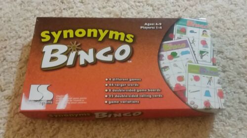 Lingui Systems Synonyms Bingo Speech Therapy Game EUC