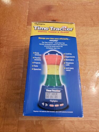 Highlights Time Tracker Visual Time Tracker & Clock TESTED GOOD CONDITION