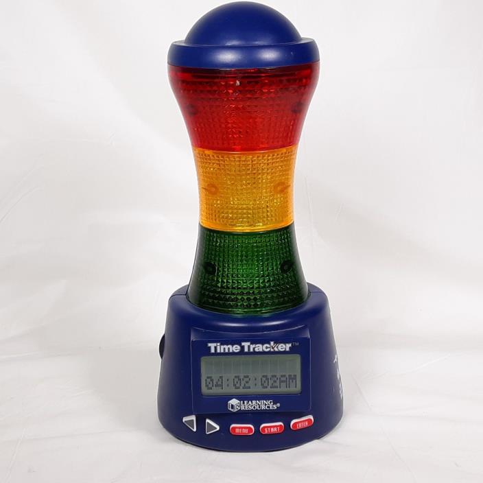 Learning Resources Time Tracker Timer Visual Light Up Timer