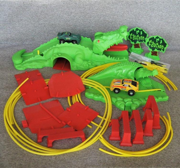 VINTAGE 1980s SCHAPER STOMPER SPEEDSTERS TWISTRACK GATOR RALLY RACING SET