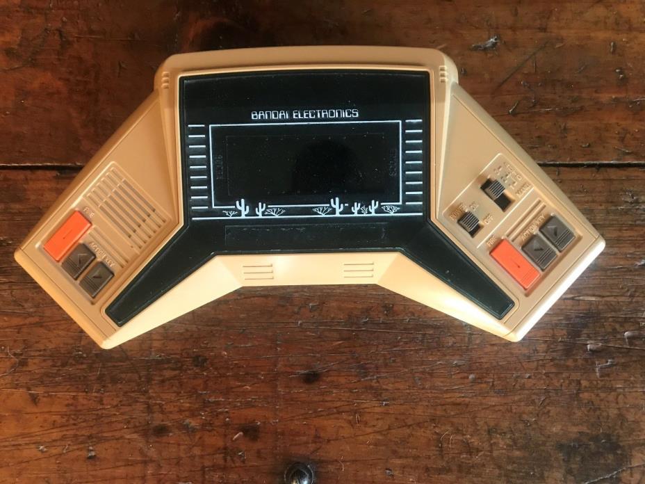 Bandai Electronics Arcade GUNFIGHTER Game, Vintage and Works