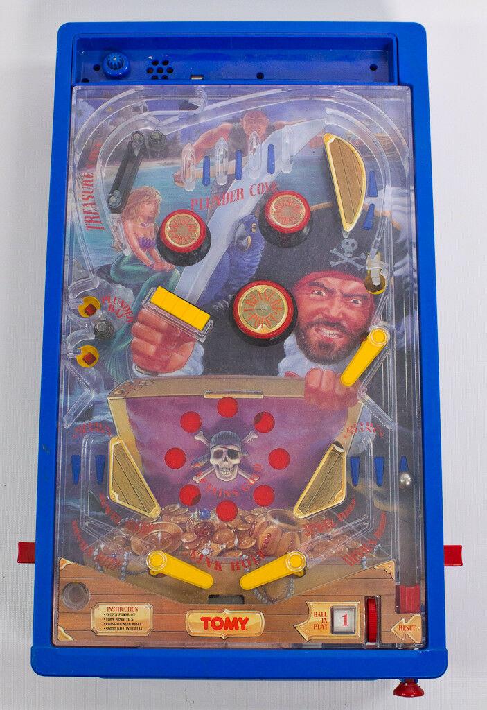 Used 1994 Tomy Pirate Treasure Electronic Pinball Shelf Only No Power Cable