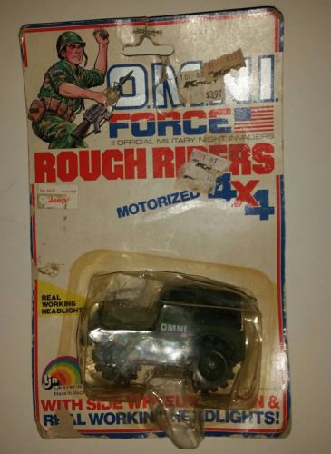 OMNI FORCE ROUGH RIDERS JEEP Stomper  MOTORIZED 4x4  SEALED PACKAGE NEW UNUSED