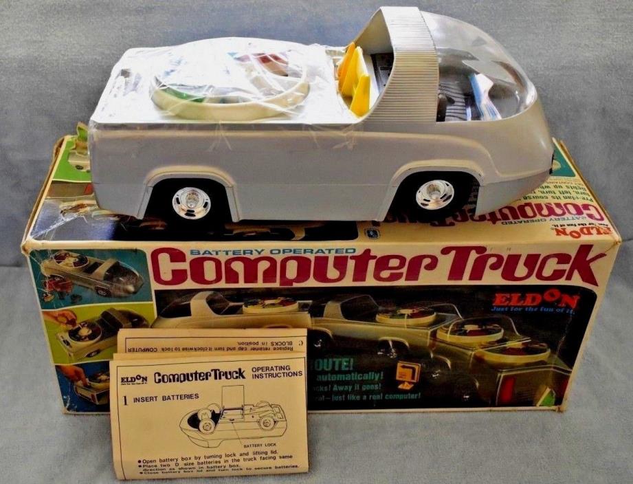 Eldon Battery Operated Computer Truck with Original Box