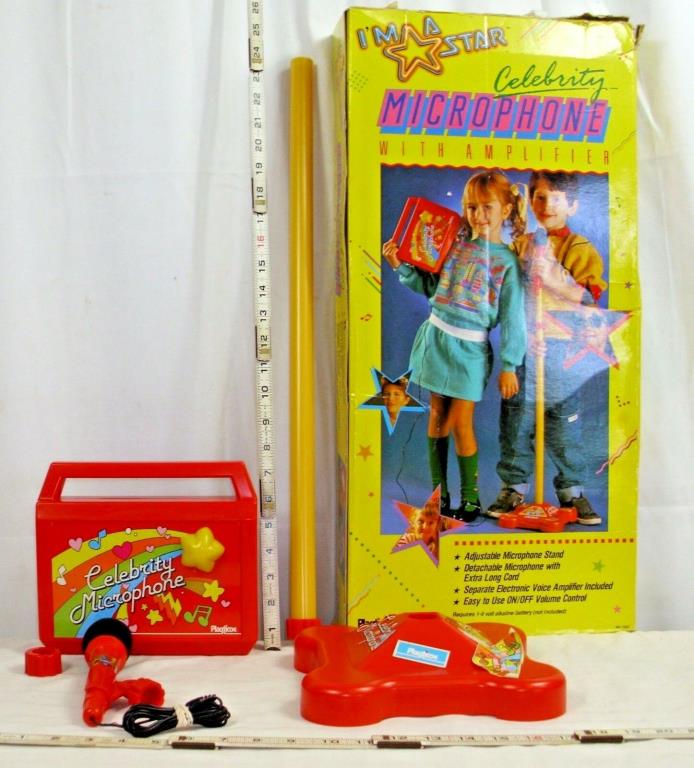 I'M A STAR CELEBRITY MICROPHONE WITH AMPLIFIER SINGING SET BOXED BY PLAYTIME