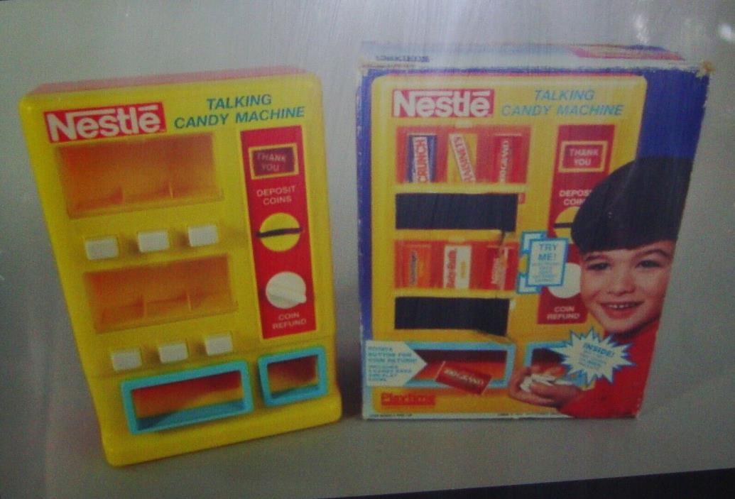 Vintage Nestle Talking Candy Matching Machine Playtime
