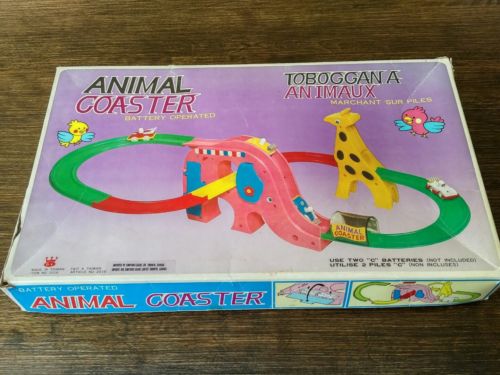 Vintage Animal Coaster battery operated toy