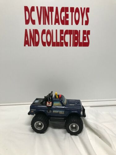 BIGFOOT Vintage 1983 Playskool 4x4 Monster Toy Truck Not Working With KEY