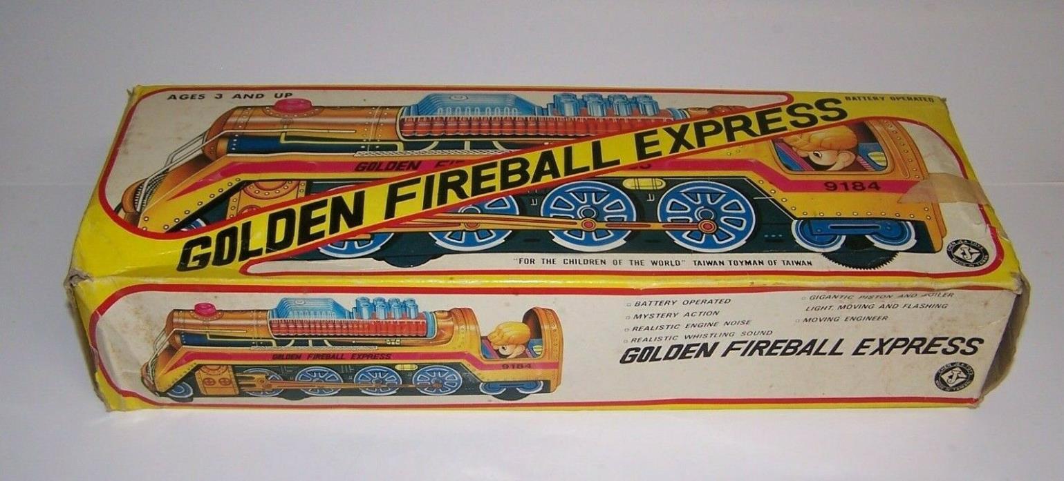 Golden Piston Fireball Express Train 9678 Battery Operated
