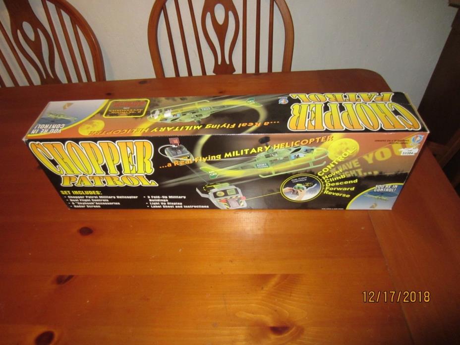 Jasman Chopper Patrol Flying Helicopter..NIB Vertibird