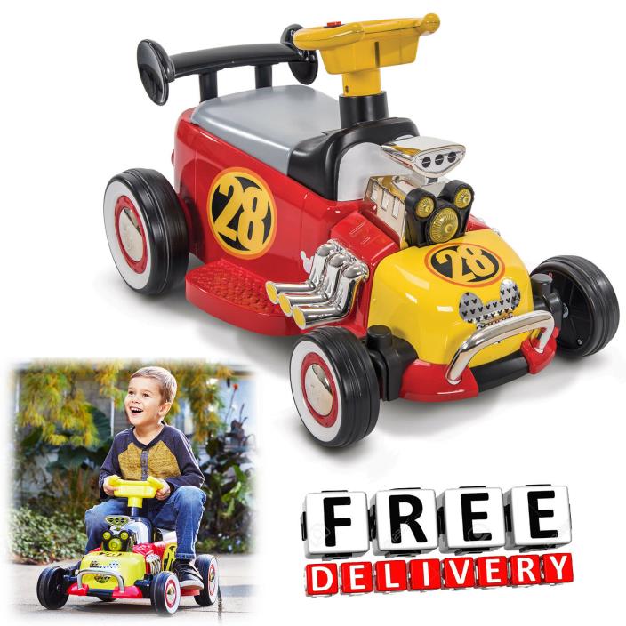 Battery Powered Car Kids Ride On Toy 6V Electric Truck Disney Mickey Vehicle New