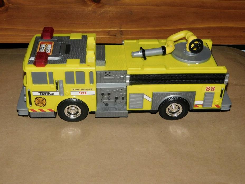 Plastic Tonka Fire Truck. With Lites & Sound.