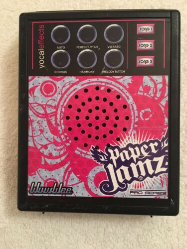 WowWee Paper Jamz Pro Series  Mic Effects Karaoke Toy voice effects