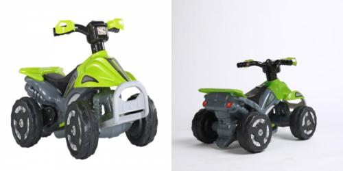 ATV Quad Kids Vehicle Ride-On Backyard Patio Rechargeable Mini Riding Toys Green