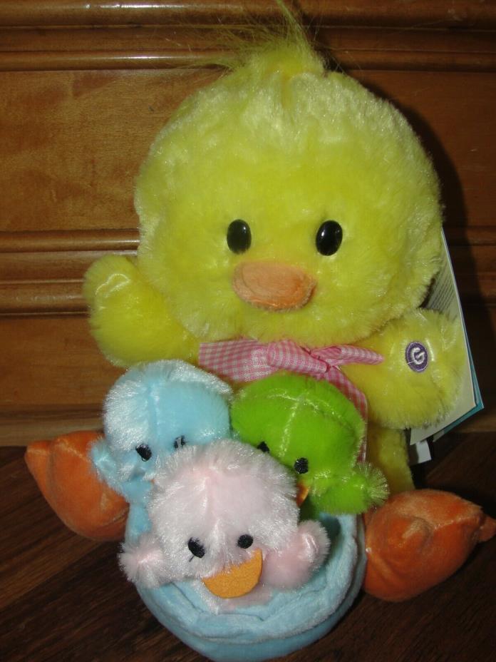 Gemmy Chick You are my Sunshine singing moving Easter plush Light up Cheeks NWT