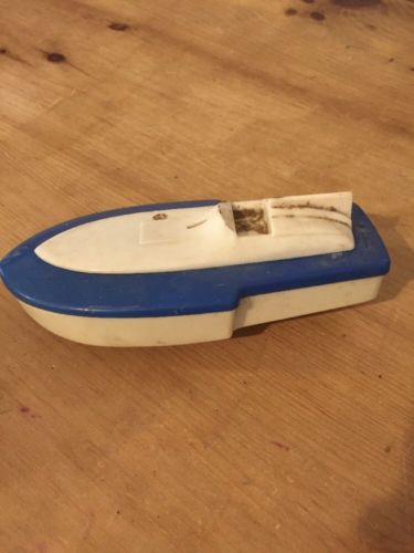 VINTAGE UNGAR SPEED BOAT MODEL KIT BATTERY OPERATED Plastic Boat Only No Motor