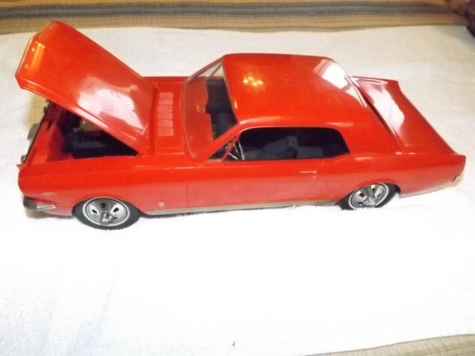 Vintage 1966 Ford Mustang GT Motorized Dealer Promotional by AMF Model Toy 16
