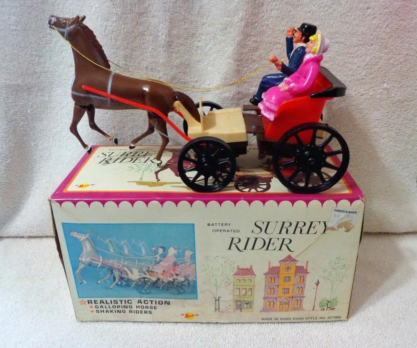Vintage Battery Operated Toy & Box 