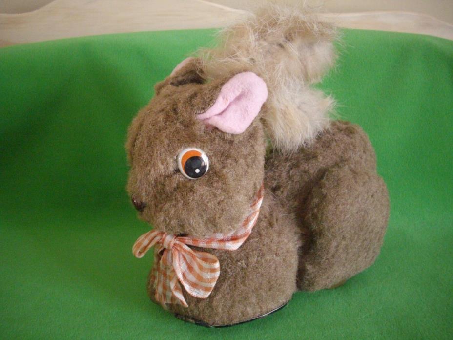 VINTAGE BATTERY OPERATED TOY SQUIRREL RARE WORKING