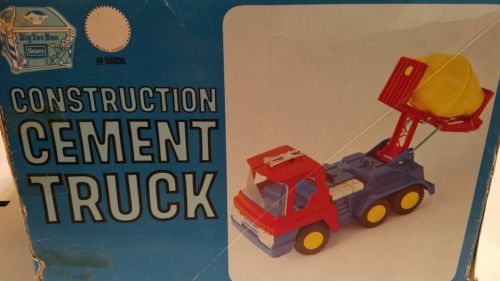 Construction Crane Truck Big Toy Box Sears With Box
